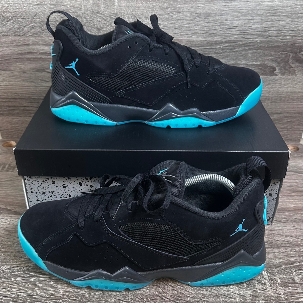 Air Jordan MVP 92 Sneakers Mens Size 10 Black Gamma Blue Basketball Retro NEW